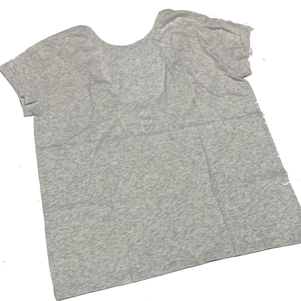 Victoria Sport - Light Gray T-Shirt with Scoop Back - 6017 - Picture 8 of 9